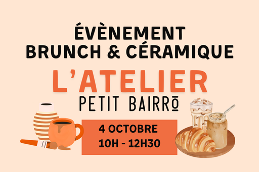 Brunch & Céramique le 04 octobre - 65€ par personne