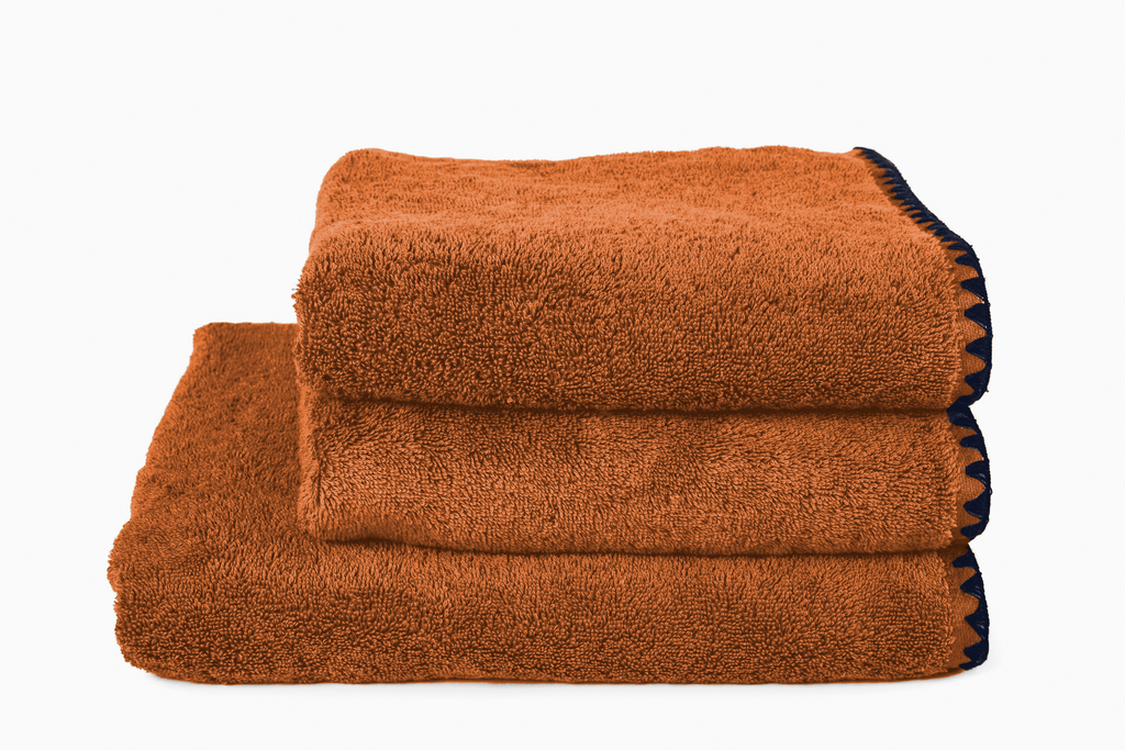 Serviette ISSEY 70x130 brick