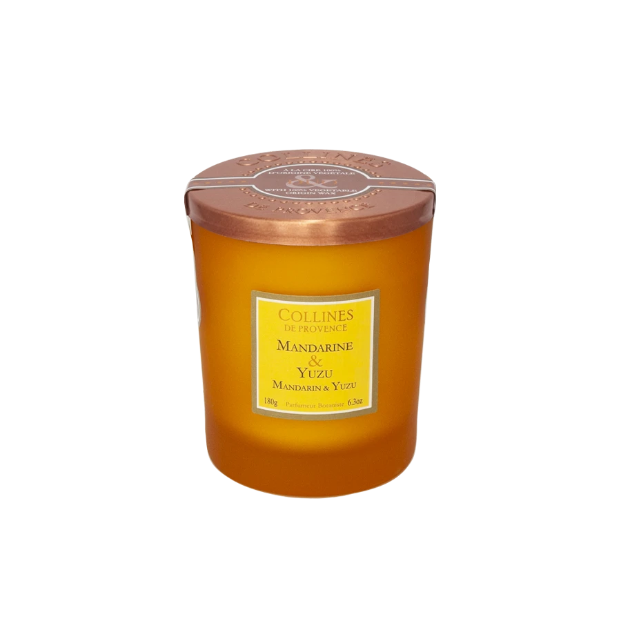 Bougie parfumée 180g - Mandarine et Yuzu