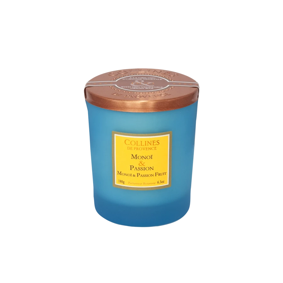 Bougie parfumée 180g - Monoï et Passion