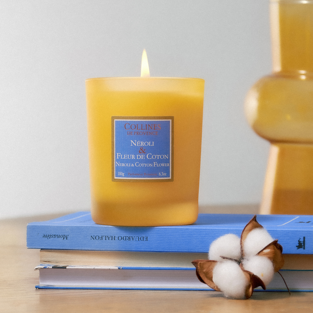 Bougie parfumée 180g - Néroli et fleur de coton
