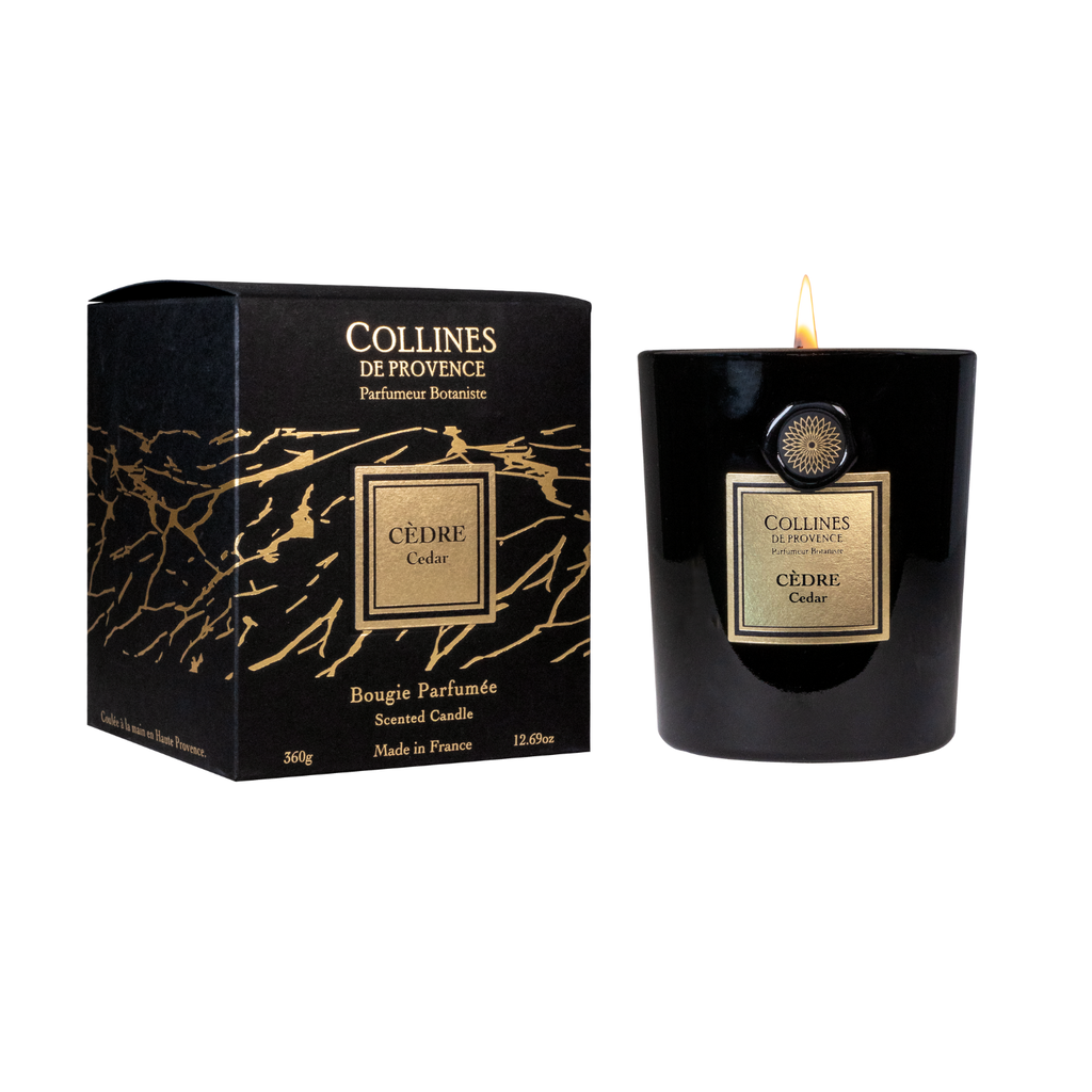 Bougie parfumée 360g - Cèdre