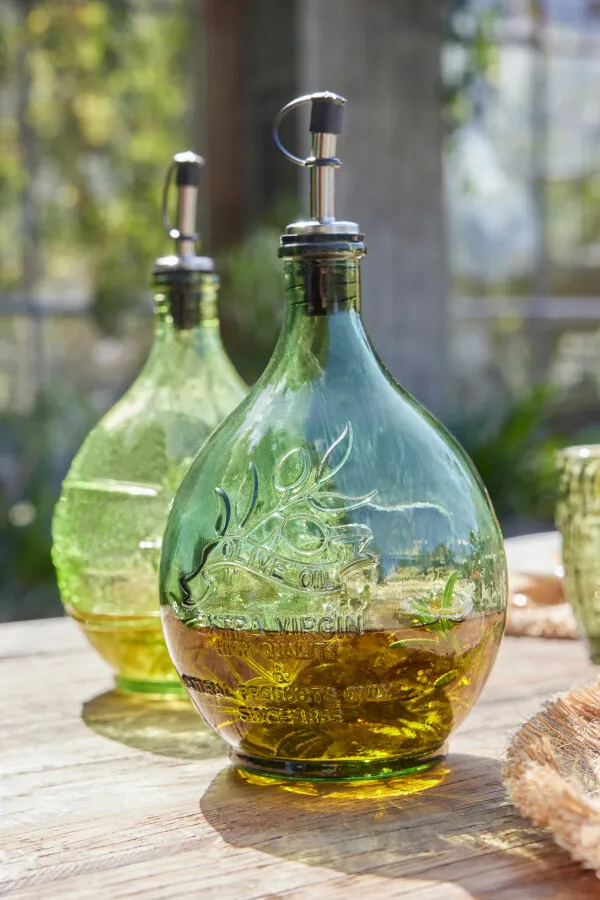 [62648] Bouteille pour huile d'olive - Vert