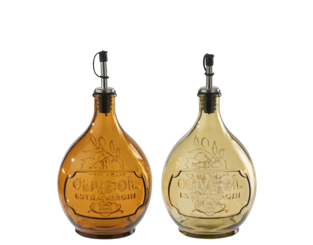 Bouteille pour huile d'olive - Orange