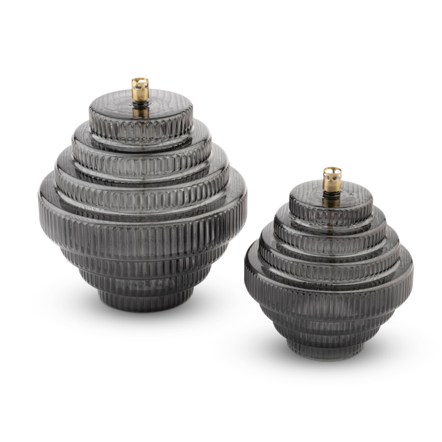 Lampe à huile Twin - Smoked (M)