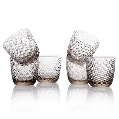 Set de 6 verres SIXTIES - Bronze