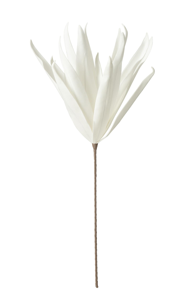 Fleur blanche Eva 90cm