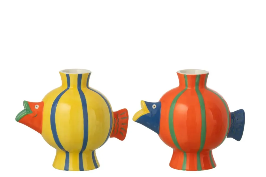 [63266] Vase poisson (22x17cm)