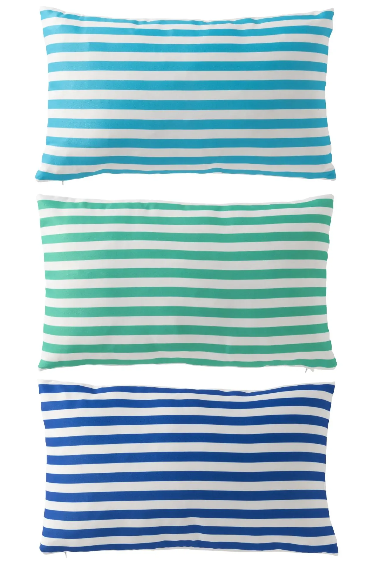 [61538] Coussin de jardin - 50x30cm (bleu/vert)