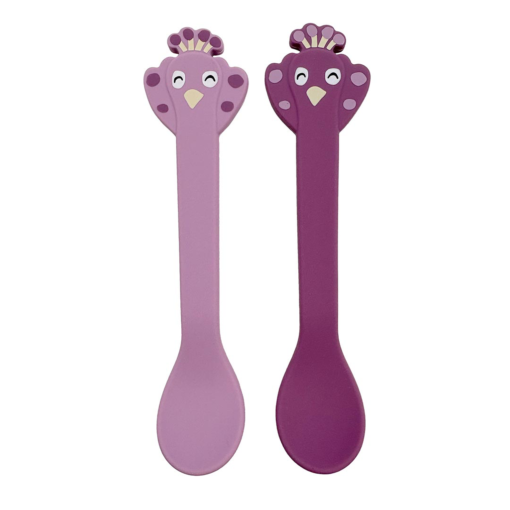 Cuillère silicone 2-pack - Mrs. Peacock