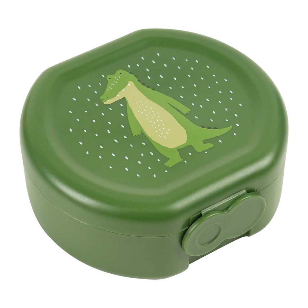 [06-199] Boîtes à goûter à clip - Mr. Alligator