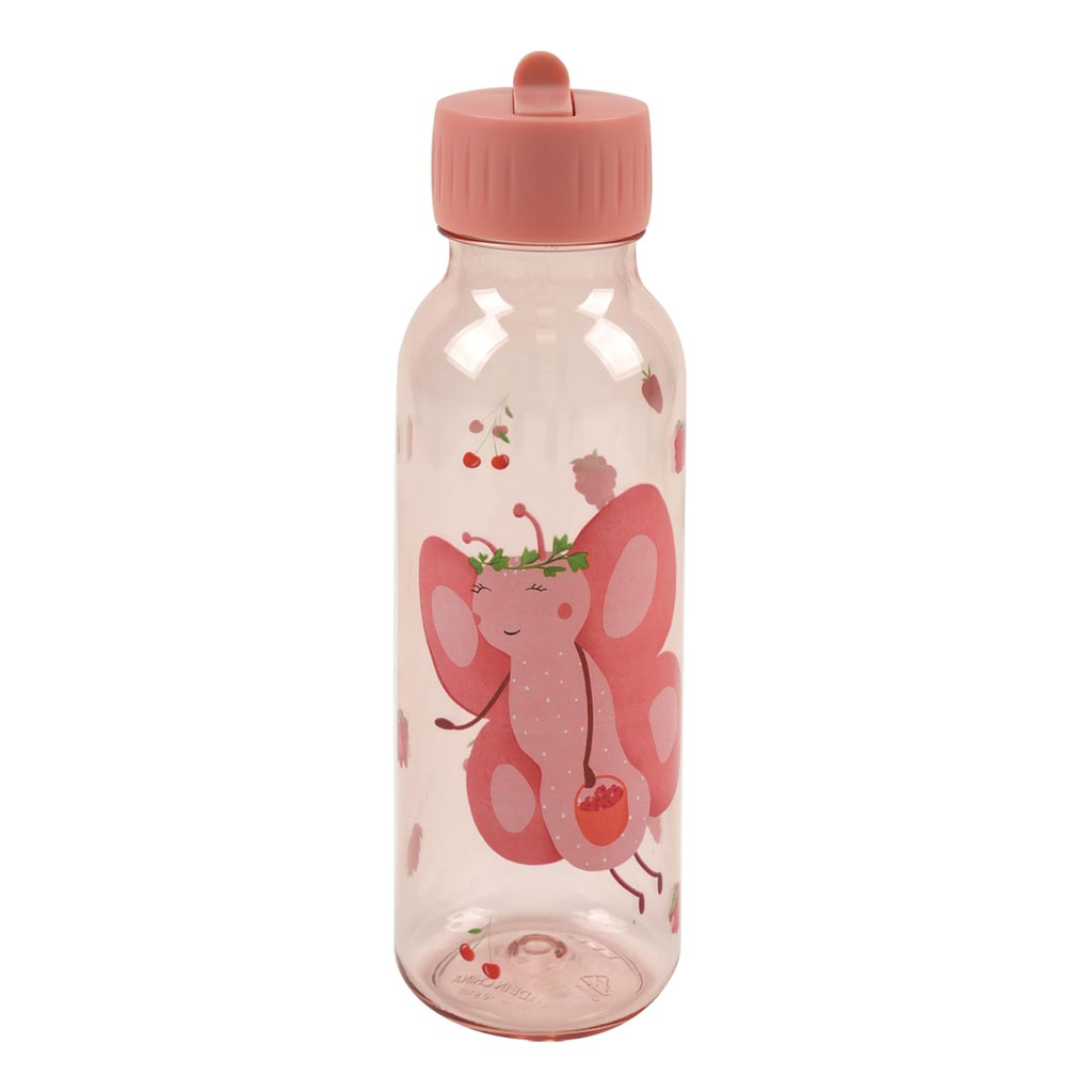 [09-153] Gourde TritanTM 500ml - Fruit fairy Mrs.  Butterfly