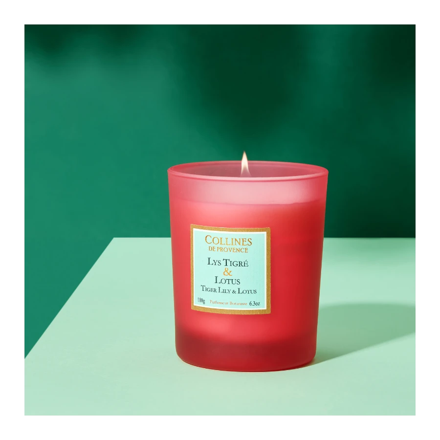Bougie Parfumée 180g Lys Tigré & Lotus