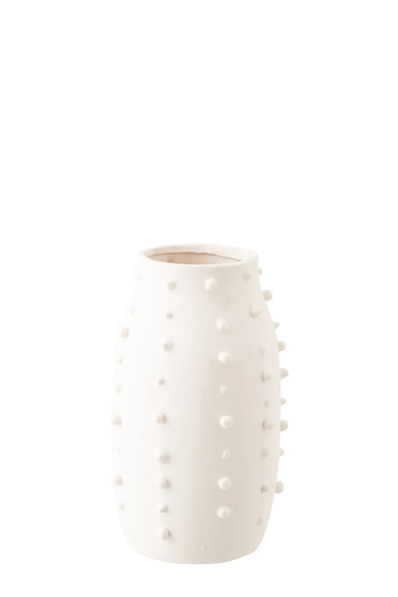 Vase Ruby pois blanc S 22xs34cm