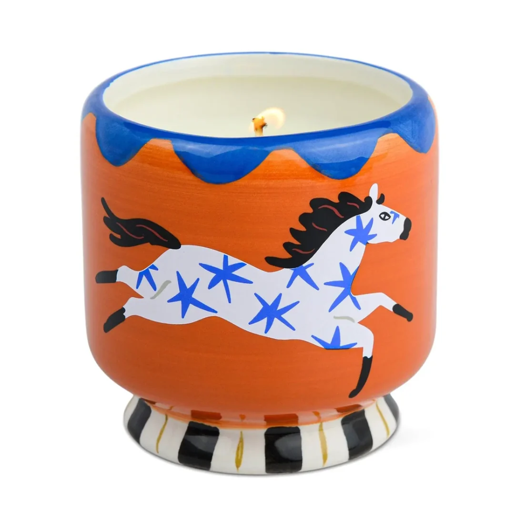 Bougie 226g A Dopo Horse - Sienna sunset