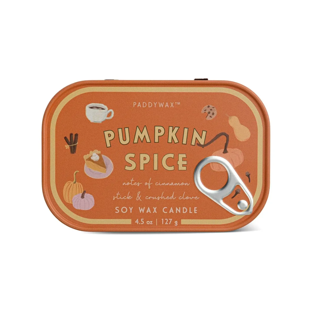 Bougie 127g Bistro pumpkin - boite de conserve - pumpkin spice