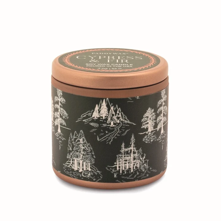 Bougie Cypress & fir 85g - vert