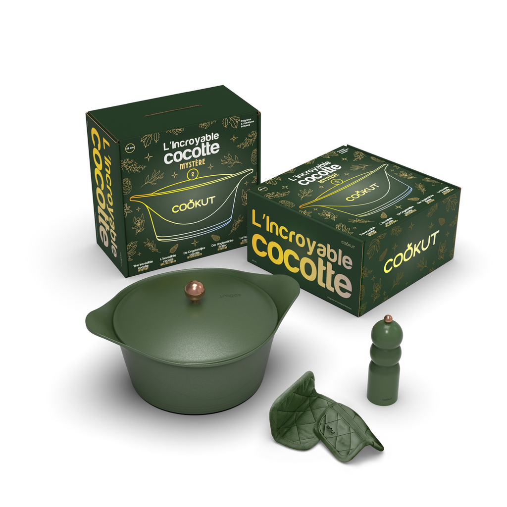 Coffret incroyable cocotte 28cm - Fougère (Noel 2026)
