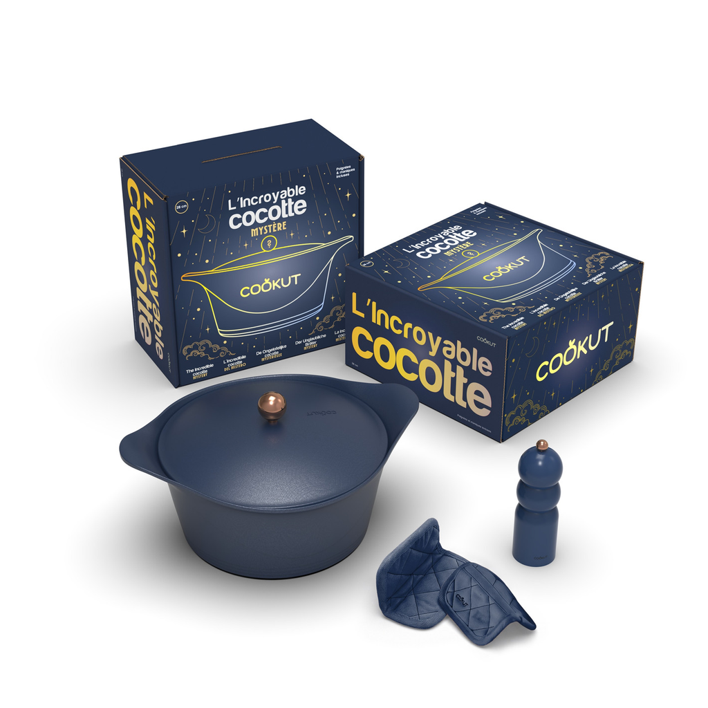 Coffret incroyable cocotte 28cm - Myrtille (Noel 2026)