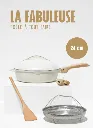 La Fabuleuse poele 24cm - Meringue