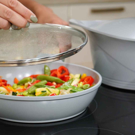 Couvercle de 28cm en verre Cookut