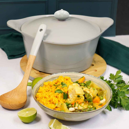 L'incroyable cocotte 20cm - perle