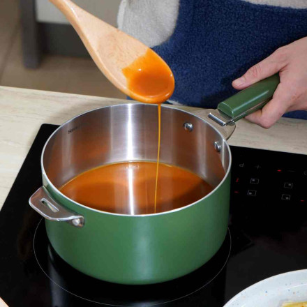 La merveilleuse casserole inox - 20cm - Fougère