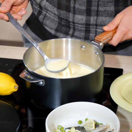 La merveilleuse casserole inox 16cm - Graphite