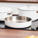 La merveilleuse poele inox - 24cm - Polaire