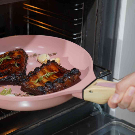 Poele amovible 24cm - Guimauve