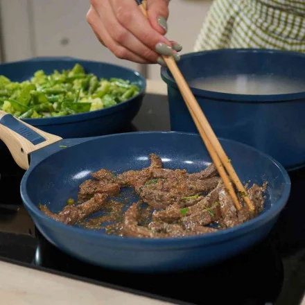 Poele amovible 24cm - Myrtille