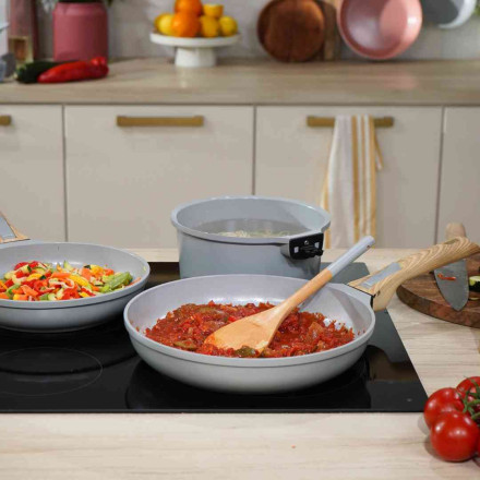 Poele amovible 24cm - Perle