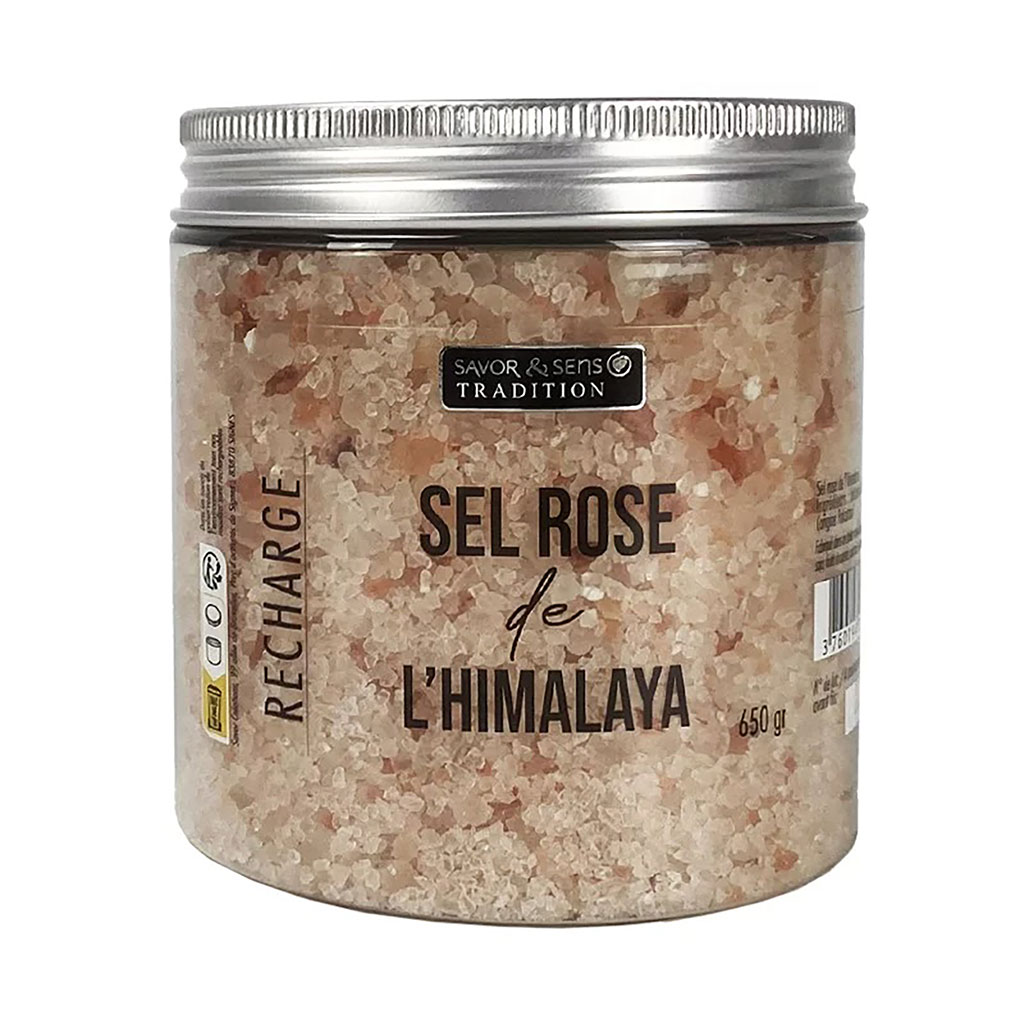 Recharge Sel rose d'Himalaya - 650g