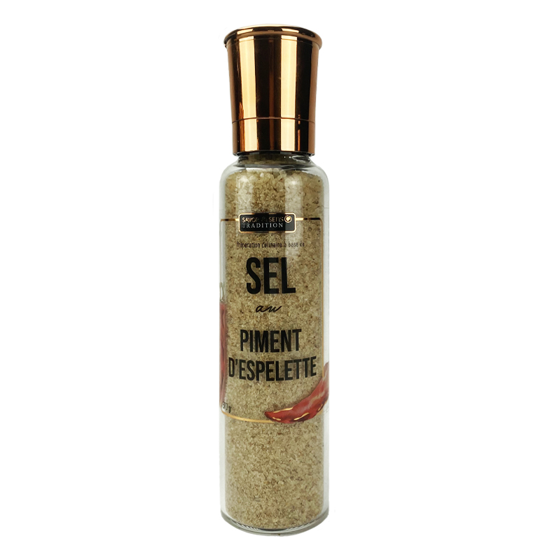 Sel au piment d'espelette 370g