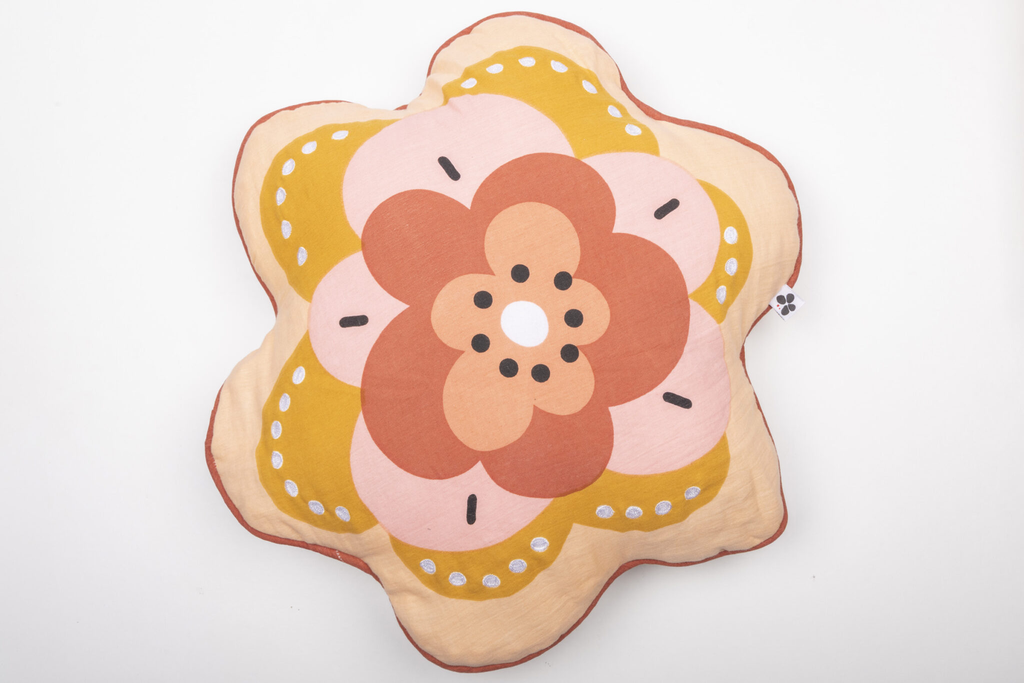 Coussin 47x45cm Barbotine