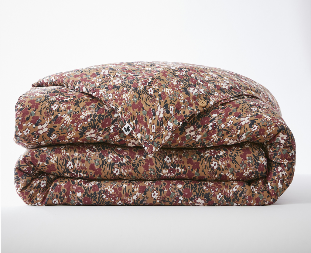 Housse de couette Capucine Camel - 240x220cm