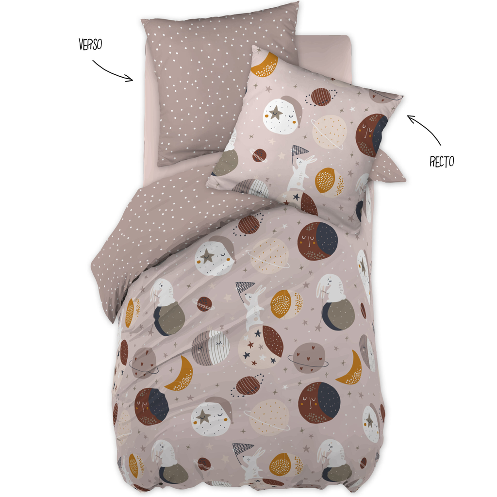 Parure de lit Sky Dream - housse 140x200cm + 1 taie