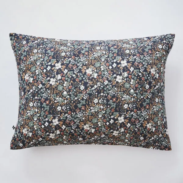 Taie d'oreiller Capucine Minuit - 50x70cm - Gaze de coton