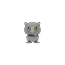 Hoptimist soft rhino