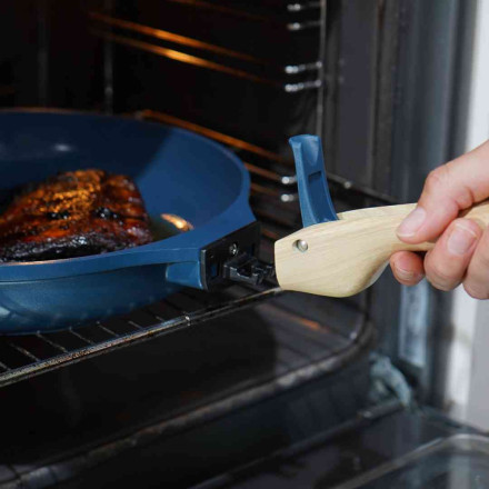 Poignée amovible longue - Myrtille