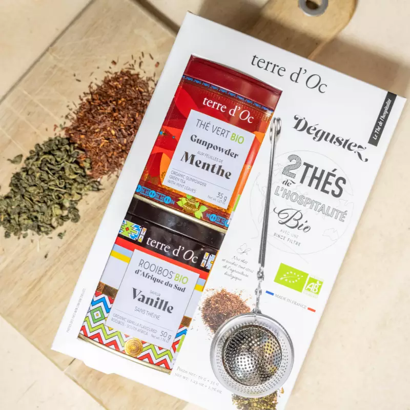 Coffret 2 thés Menthe / Rooibos
