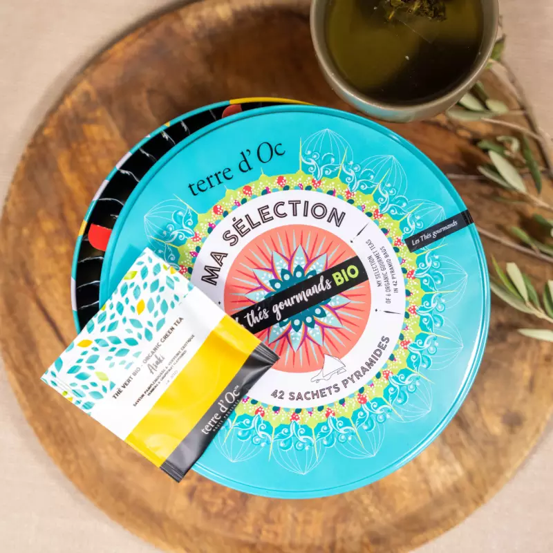 Coffret 42 sachets de thés gourmands bio