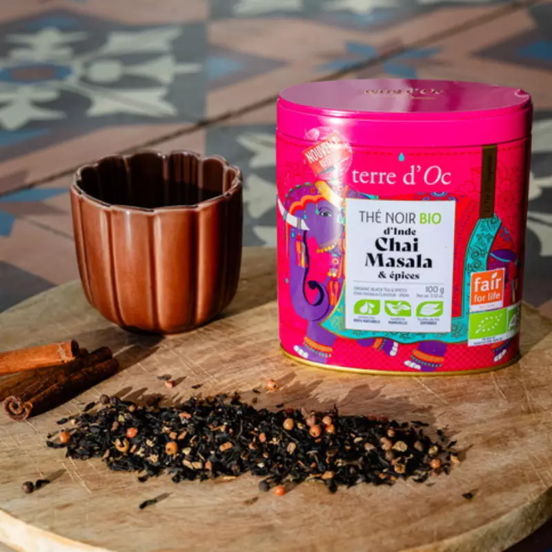 Thé noir 100g Chaï Masala aux épices