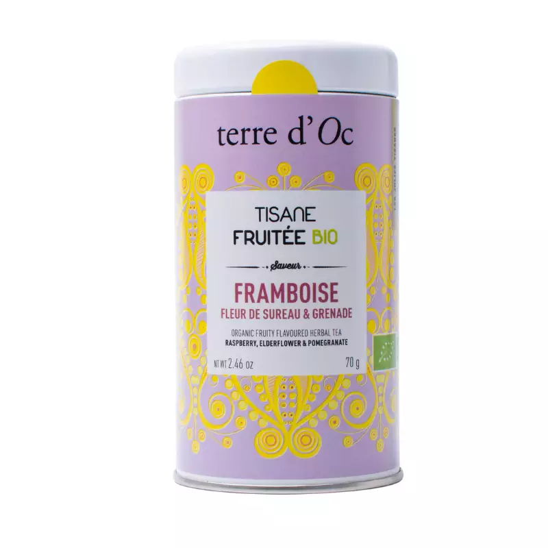 Tisane framboise sureau grenade 70g