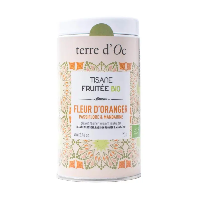 Tisane fleur d'oranger passiflore mandarine 70g
